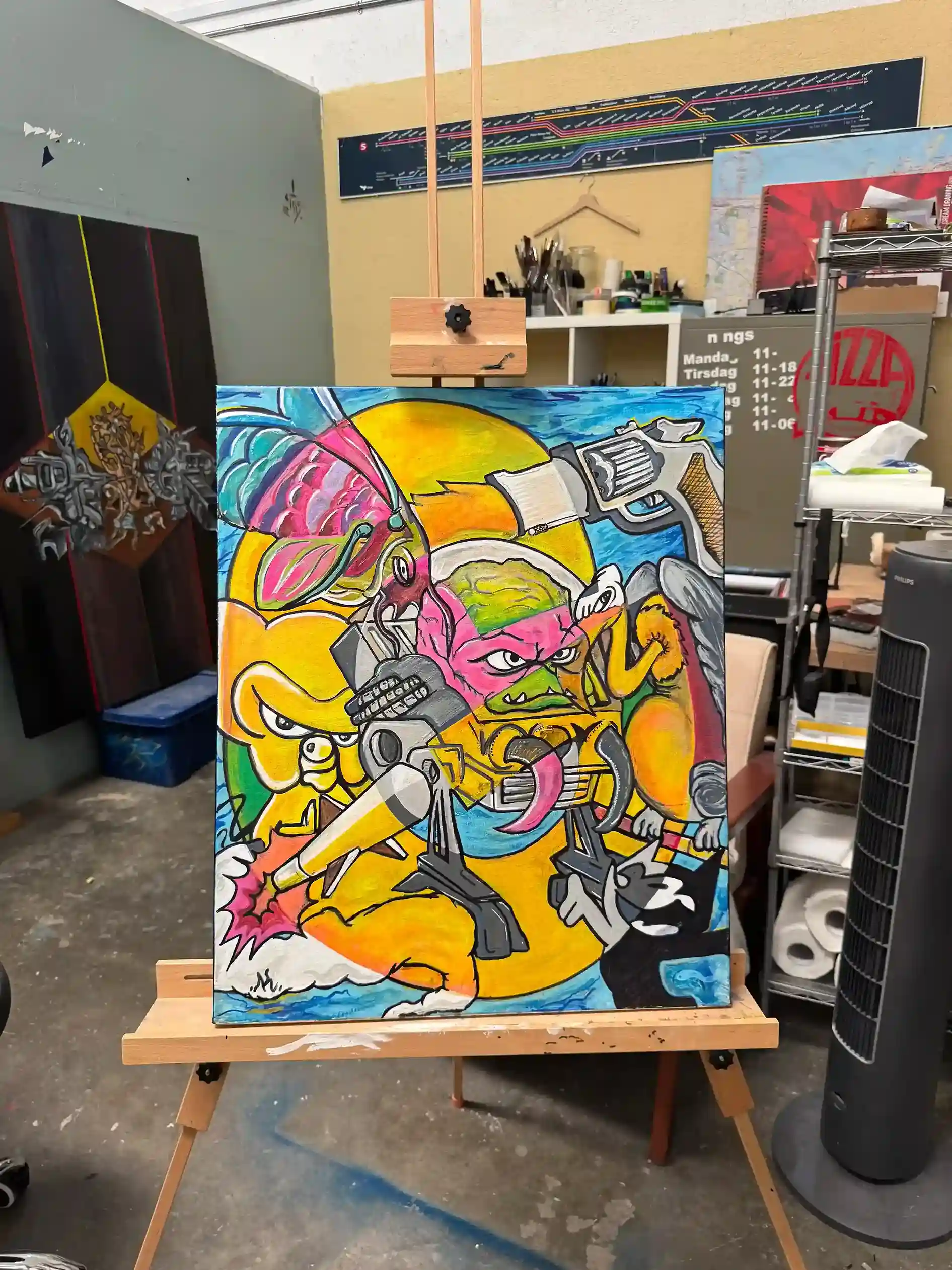 The G, original artwork by Leo Hydra Studio